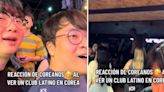 Coreanos reaccionan impactados al encontrarse a bailarines semidesnudos en club latino | VIDEO VIRAL