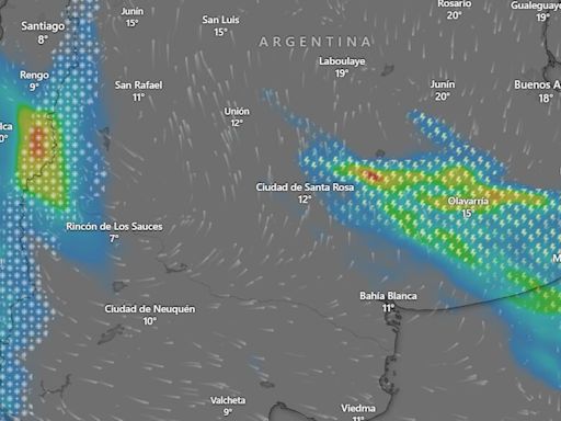 Alerta meteorológica en la ciudad de Buenos Aires y siete provincias por tormentas con caída de granizo