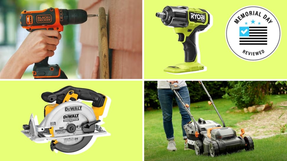 Memorial Day tool deals: Save up to 57% on DeWalt, Ryobi, Ego Power+, Milwaukee tools