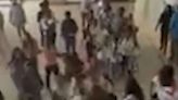Insane video show adults and kids brawling during chaotic kindergarten ceremony