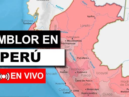Temblor en Perú hoy, 30 de julio – reporte de últimos sismos vía IGP EN VIVO: hora, magnitud y epicentro