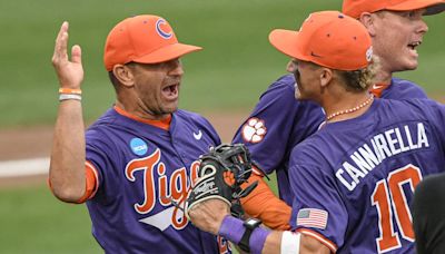 Feeling super: Clemson baseball beats Coastal to win regional, advance in NCAAs