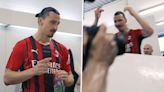 Watch: AC Milan's Ibrahimovic flips dressing room table in rousing Serie A champions speech | Goal.com
