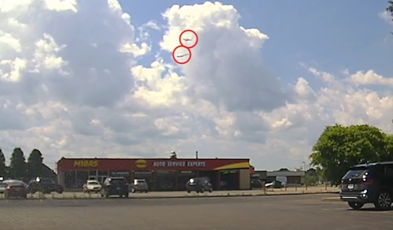 See 2 commuter planes come within about 600 feet of each other at Syracuse airport (video)