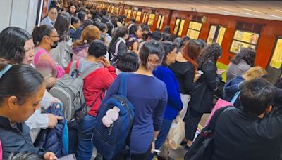 ¡El Metro de CDMX es un caos!: retiran tren y hay retrasos en la Línea A, Línea B y 3
