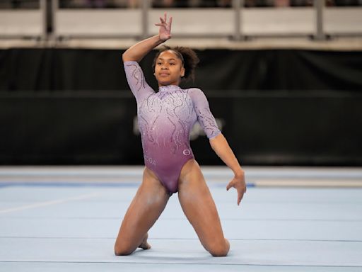 Gymnast Skye Blakely pulls out of Olympic trials following Achilles injury