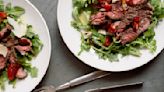 Skirt steak brings rich, beefy flavor to this economical tagliata-inspired salad