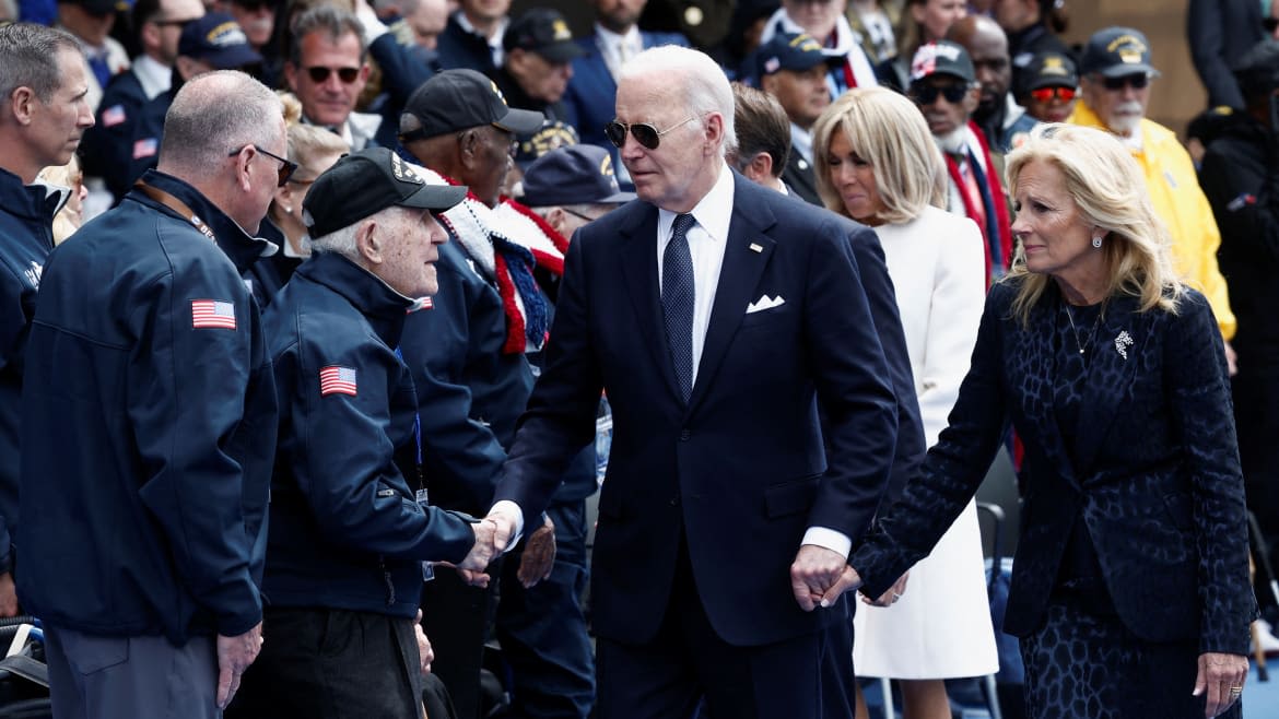 100-Year-Old Vet: I Told Biden Age Is Just a Number—Now I Have Doubts