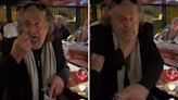 A viral TikTok shows Al Pacino pretending to choke on his dessert at his birthday dinner