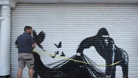 The meaning behind Banksy’s latest London murals? His brand needed a boost