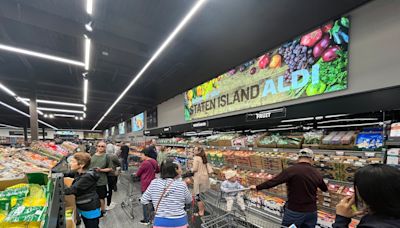 Staten Island’s first Aldi celebrates ‘soft opening’: Here’s a peek inside