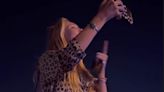 Lila Moss sings along to Billie Eilish's set at Coachella