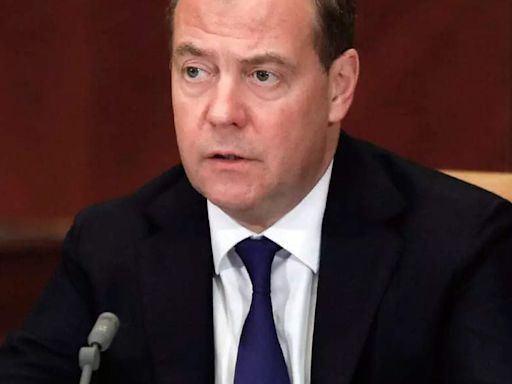 Former Russian President Dmitry Medvedev predicts that the US is one step away from losing it completely - The Economic Times