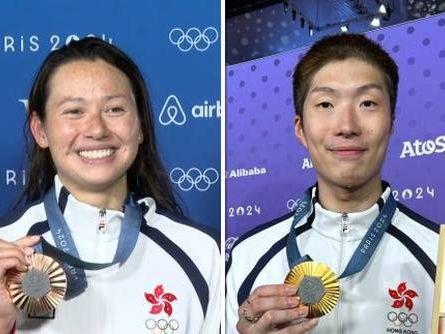 陳國基祝賀張家朗及何詩蓓再勇奪奧運獎牌