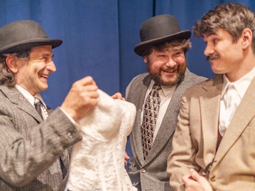 A man's boring life is turned upside down in the parody 'The 39 Steps' opening at ECT