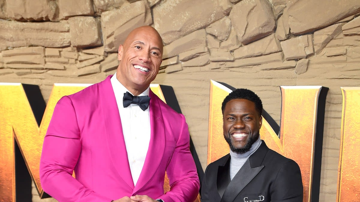 Kevin Hart Roasts The Rock While Talking 'Borderlands' Training (Exclusive)