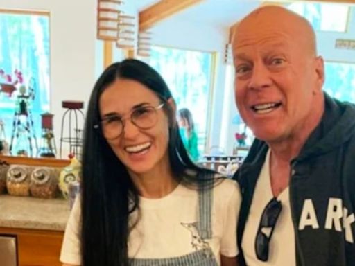 Demi Moore es de las más preocupadas por el bienestar emocional de Bruce Willis tras diagnóstico de demencia