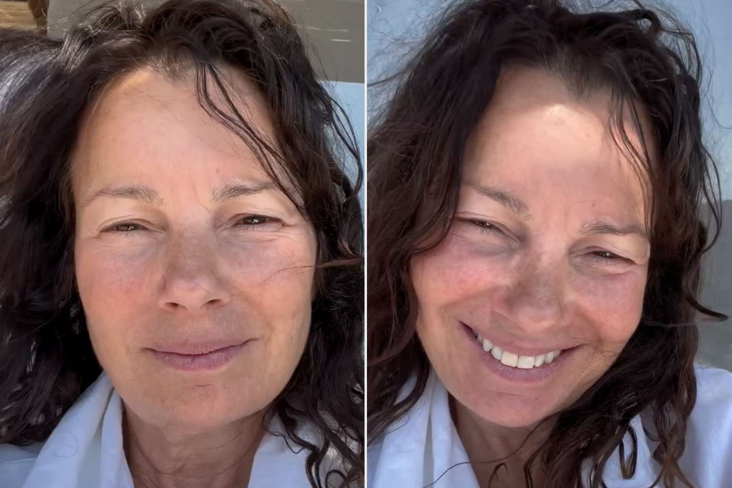 Fran Drescher Shares 'Calm and Quiet' Makeup-Free Video from Safari Vacation