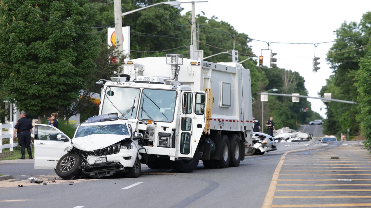 Garbage truck driver Jaswinder Singh charged in death of Joseph Kelly, of West Islip, after plowing into stopped cars