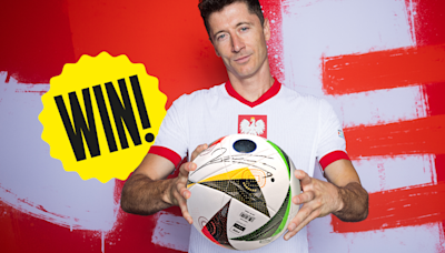 WIN a signed Robert Lewandowski Euro 2024 matchball