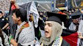 Campus protests collide with graduation season