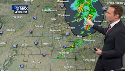 Chicago weather: Spotty storms roll through Chicago area but save their strength for Tuesday