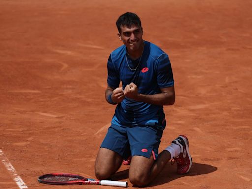 Román, hijo de Jorge Burruchaga, jugará el primer Grand Slam de su carrera en Roland Garros - El Diario NY