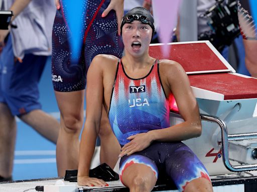USA swims to Olympic gold in mixed medley relay, holding off China in world record