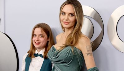 Angelina Jolie Shows Off a Bold New Tattoo at the 2024 Tony Awards