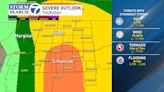 Severe storms likely Thursday afternoon