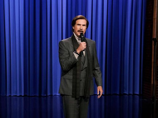 Will Ferrell Reprises Iconic ‘Anchorman’ Character for Tom Brady Roast