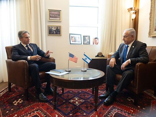 Blinken meets Netanyahu in Israel amid push to secure cease-fire, prevent Rafah invasion