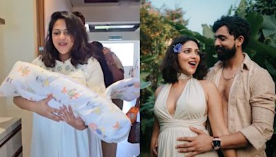 Amala Paul and Jagat Desai welcome baby boy Ilai