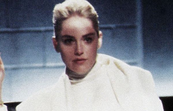 Sharon Stone pays tribute to iconic “Basic Instinct” scene with sexy lingerie photo: 'Basically yours'