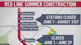 5 Red Line stations are now closed for weeks of summer construction