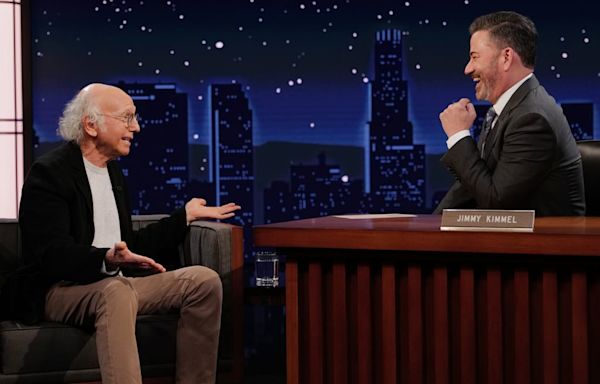 Larry David Admits He Used Richard Lewis’ Death to Avoid Talking to Kimmel