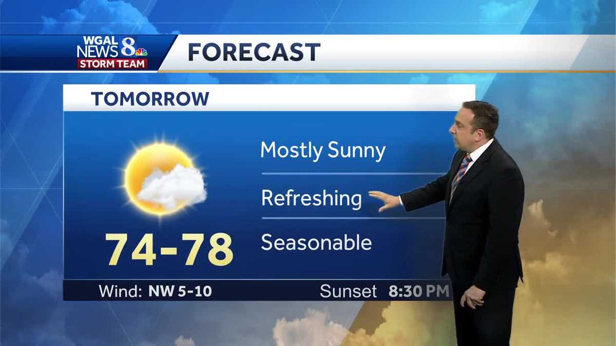 Sticky-Free Sunshine For Friday & Start Of Weekend