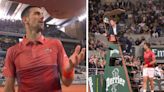 Novak Djokovic explains French Open altercation and makes heckling argument
