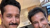 Parambrata Chattopadhyay’s fanboy moment with Wasim Akram in Chicago