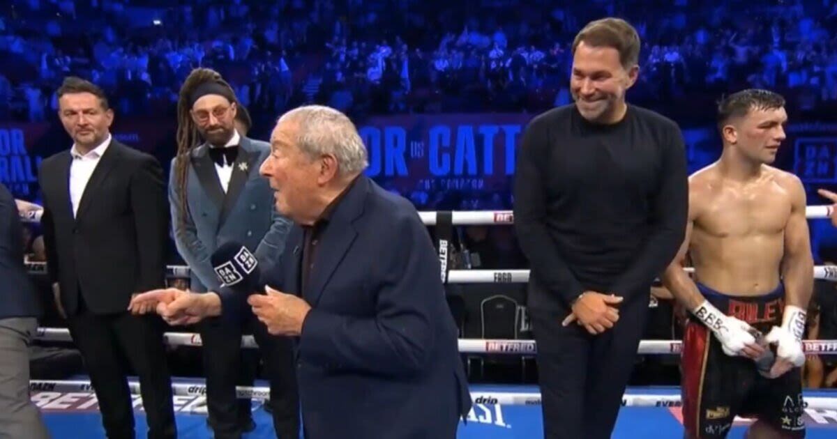 Bob Arum calls Josh Taylor vs Jack Catterall scorecards a 'disgrace'