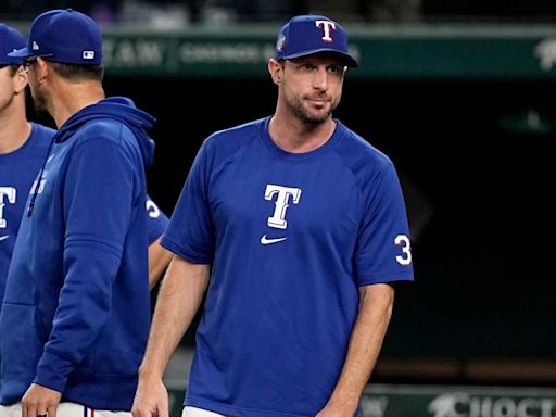 Rangers' Max Scherzer scratched from 2nd scheduled rehab start because of sore thumb