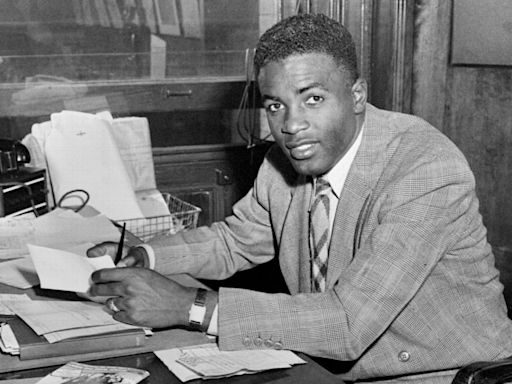 Original set of Jackie Robinson Brooklyn Dodgers contracts caught in legal dispute
