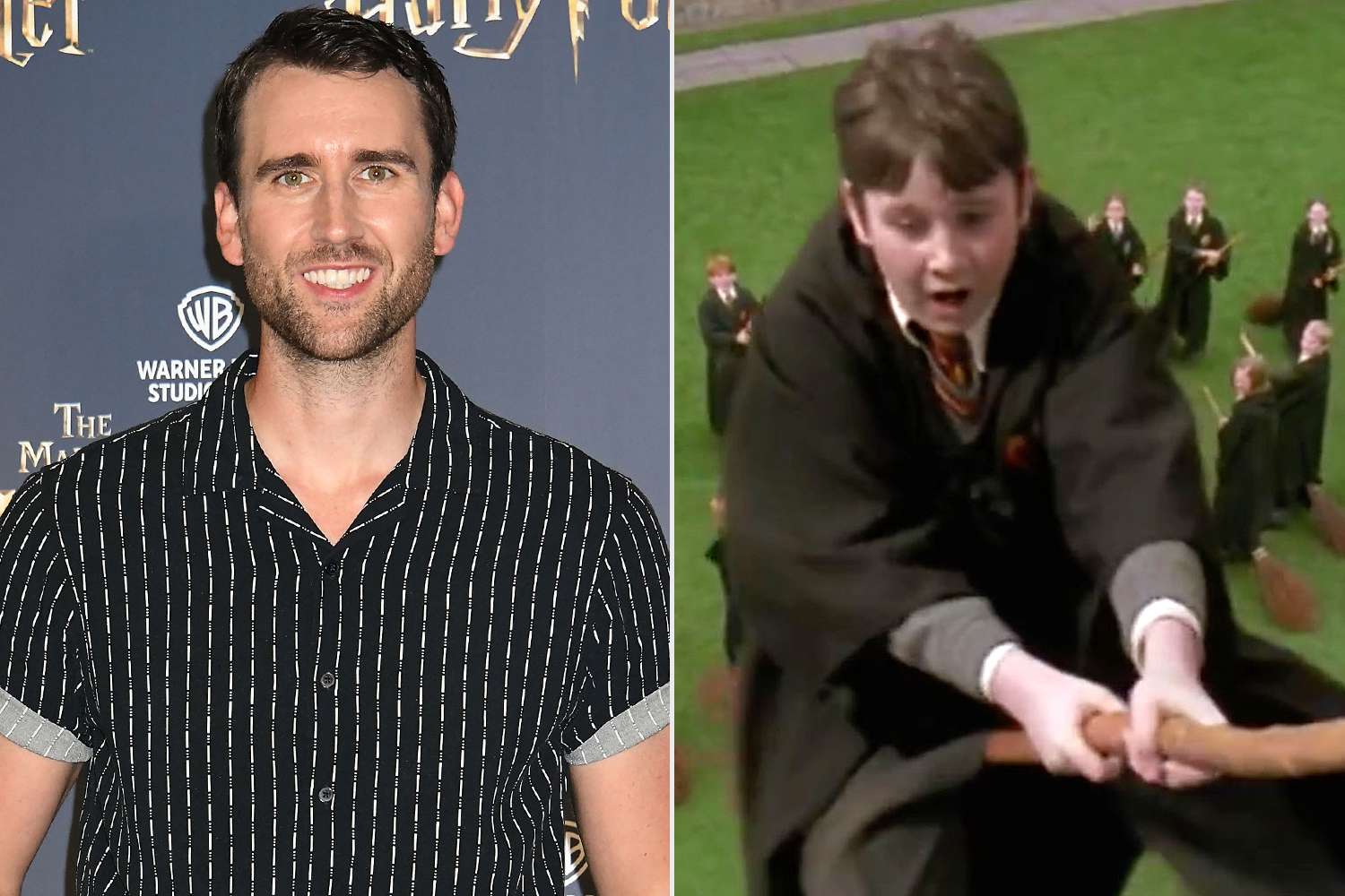 Matthew Lewis Remembers First Day on “Harry Potter” Set — Filming on a Broomstick: 'I Was Terrified' (Exclusive)