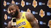 Plaschke: LeBron James dedicates season to son Bronny, credits family with return to Lakers