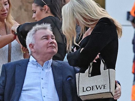 Eamonn Holmes, 64, cheekily grabs Katie Alexander's, 42, BOTTOM