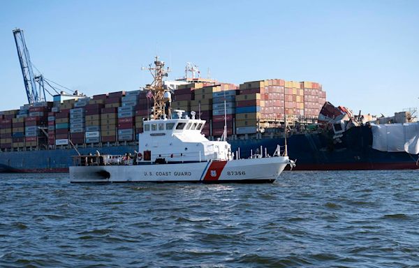 Key Bridge collapse: Cargo ship Dali leaves Baltimore weeks after striking bridge