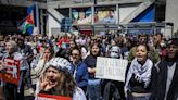 SFSU Pro-Palestinian Encampment Established as Students Rally for Divestment | KQED