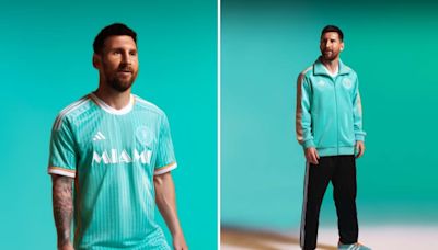Messi presentó la nueva camiseta de Inter Miami, con un homenaje a una icónica serie: dónde comprarla y cuánto cuesta