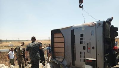 Mueren 14 personas en accidente de tránsito en Siria (+Fotos) - Noticias Prensa Latina