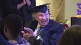 100-year-old veteran officially gets diploma 58 years after graduation